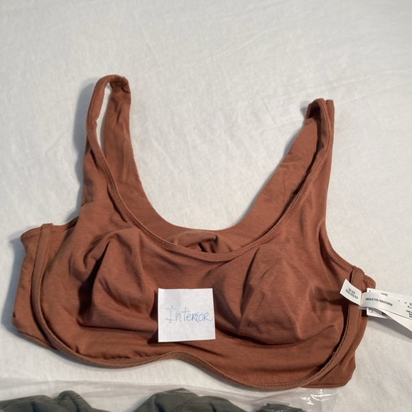 Pink VS two bras cotton wave bra top XL - Picture 8 of 15